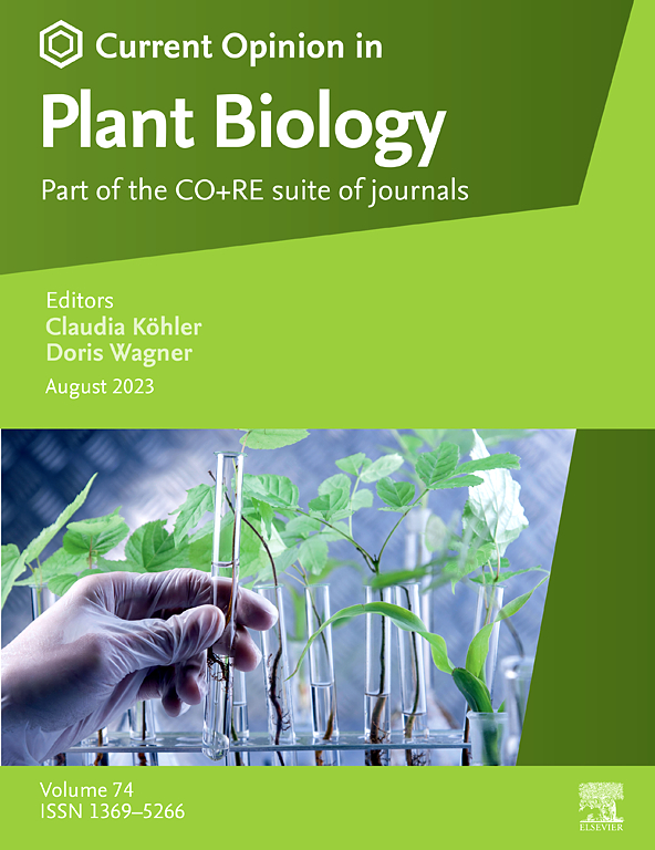 Go to journal home page - Current Opinion in Plant Biology